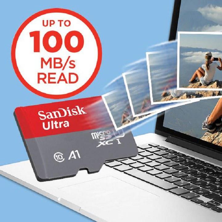 Thẻ Nhớ Sandisk 64GB / 32GB / 128GB /Cho Điện Thoại / Máy Ảnh /Camera- Hàng chính hãng