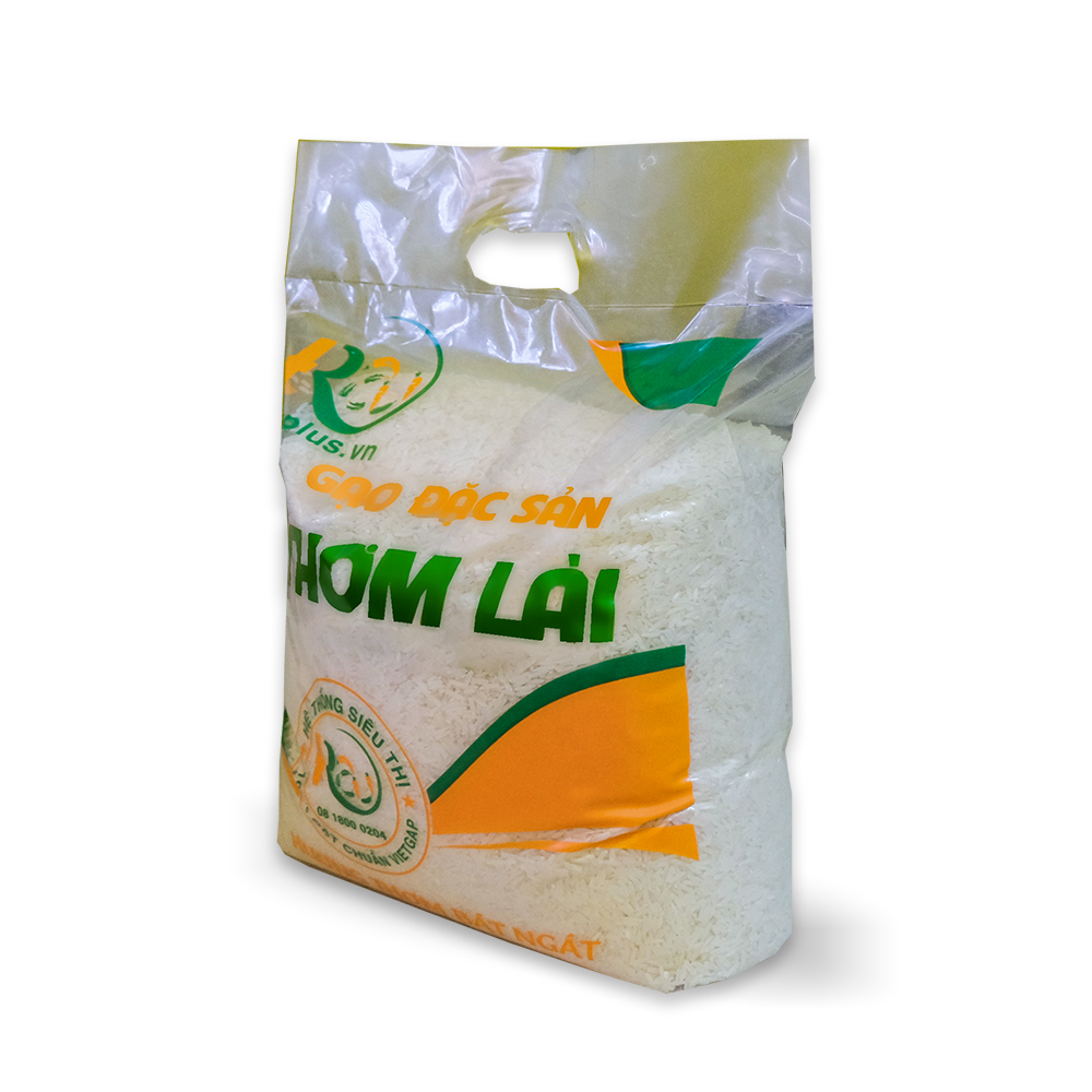 Gạo ngon Thơm Lài Rauplus - Đạt chuẩn HACCP - 5Kg