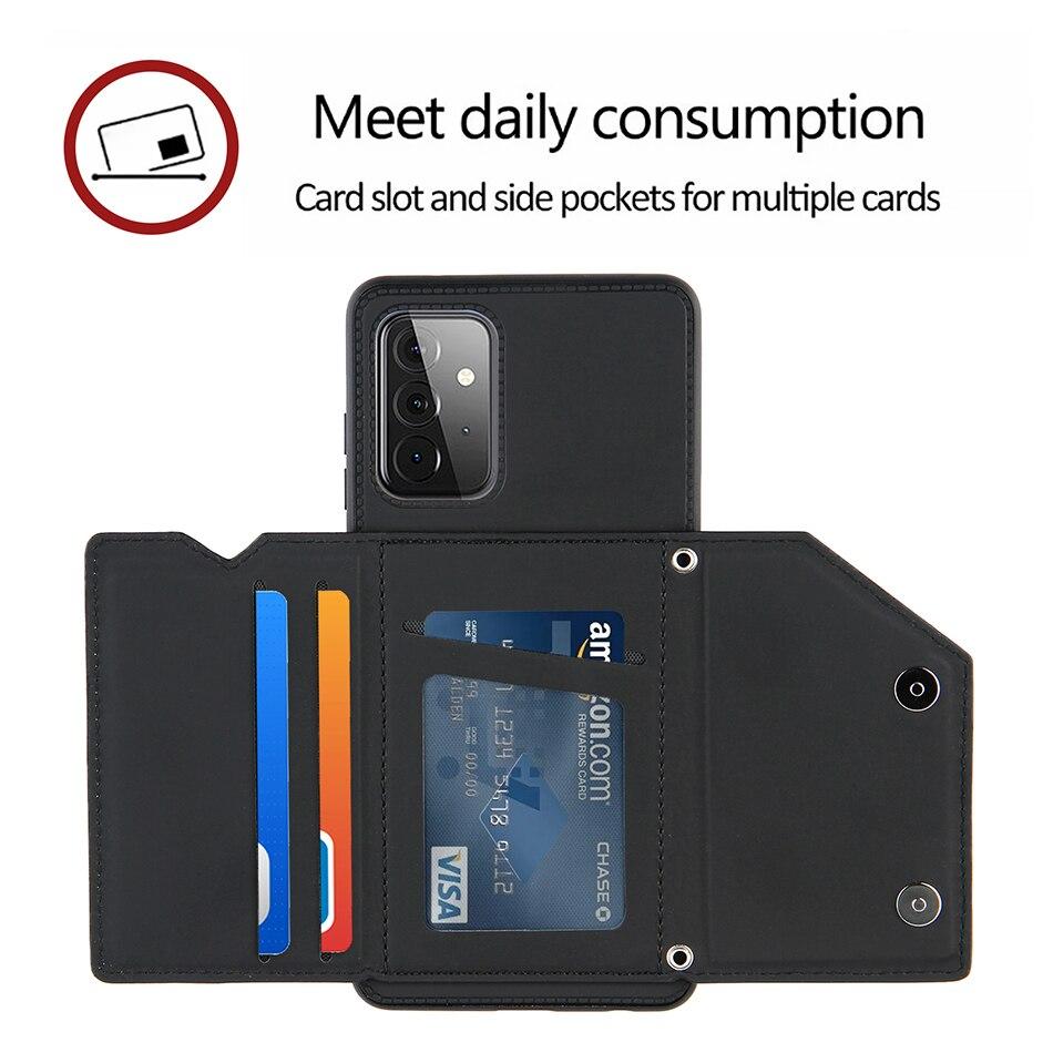 Bao da điện thoại dạng ví cho Samsung Galaxy S20 Fan Edition M51 Note 20 Ultra A21S A51 A71 A31 A81 A91