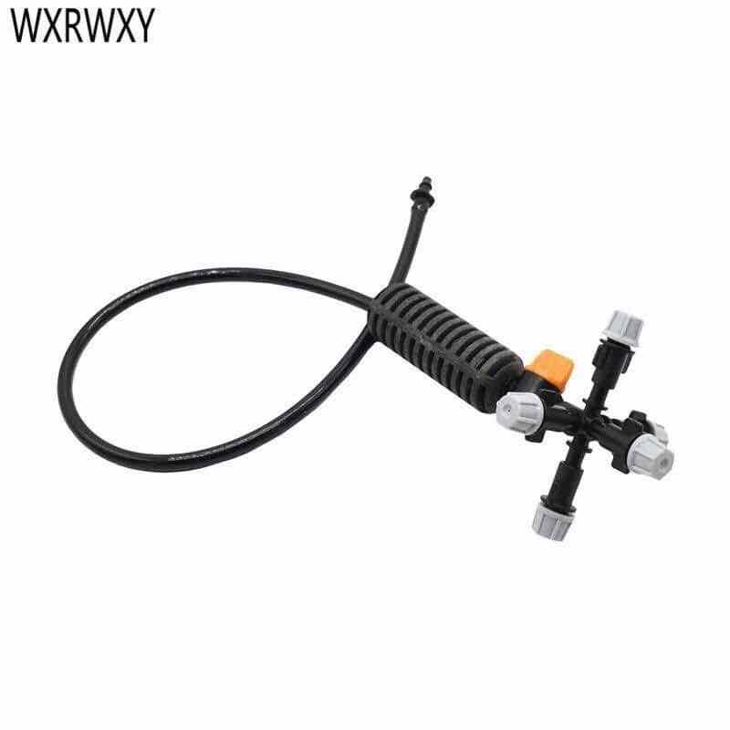 5 Bộ phun sương tưới cây đầy đủ có van khóa mini cho vườn treo, nhà kính