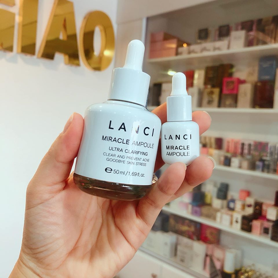 Serum Ampoule Lanci dưỡng trắng da chống lão hoá, giảm nếp nhăn, phục hồi tái tạo da - 50ml