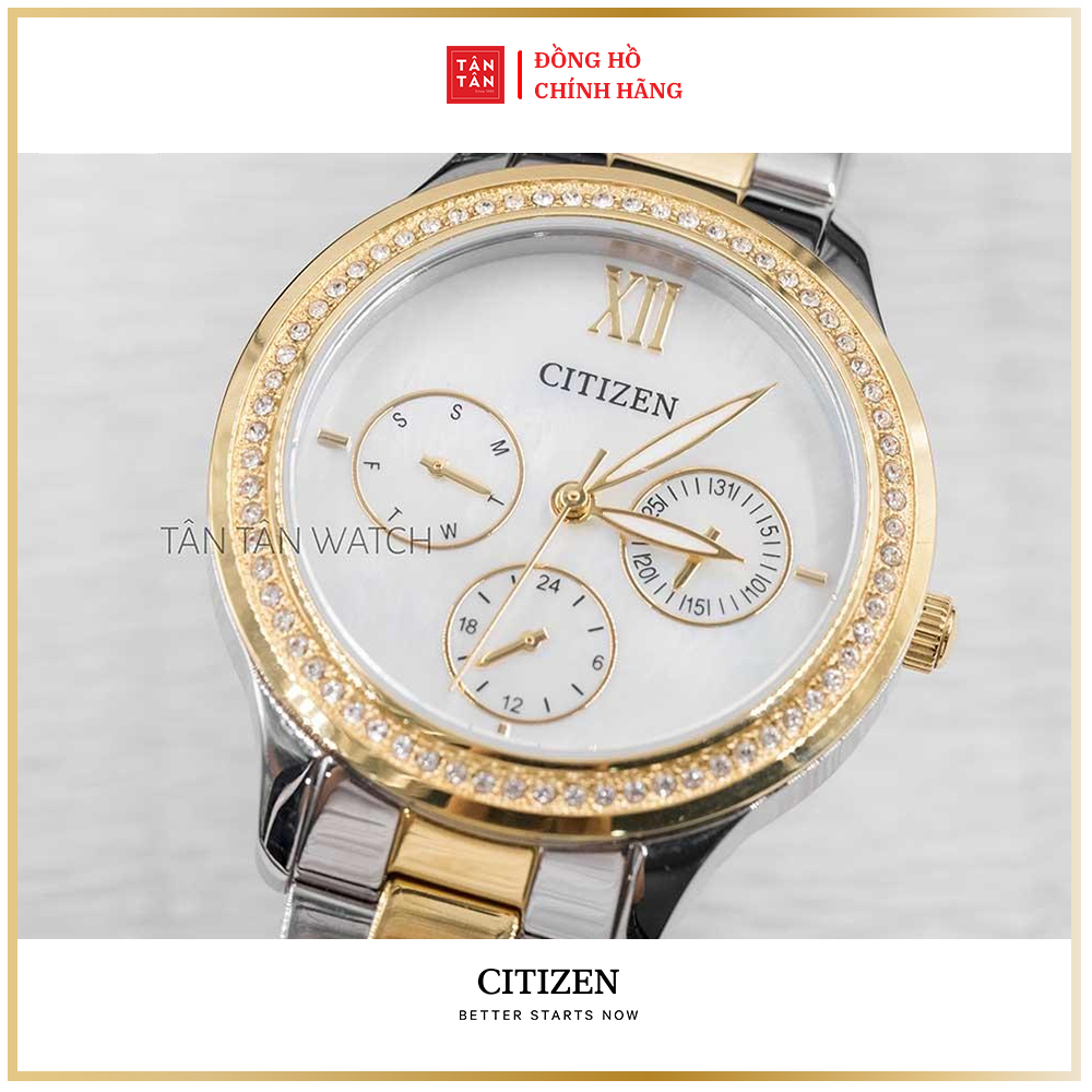 Đồng hồ Nữ Citizen Quartz ED8154-52D 36mm