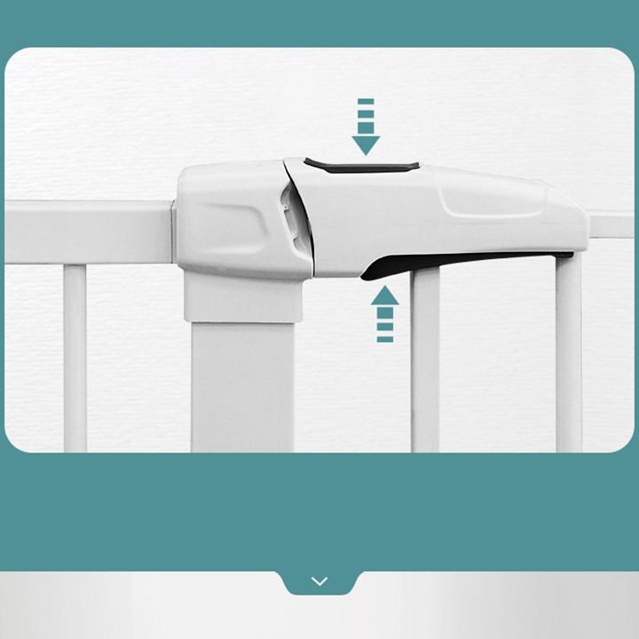 Gd449-gd450-5 Thanh chắn cầu thang - chắn cửa an toàn cho bé, bố mẹ an tâm
