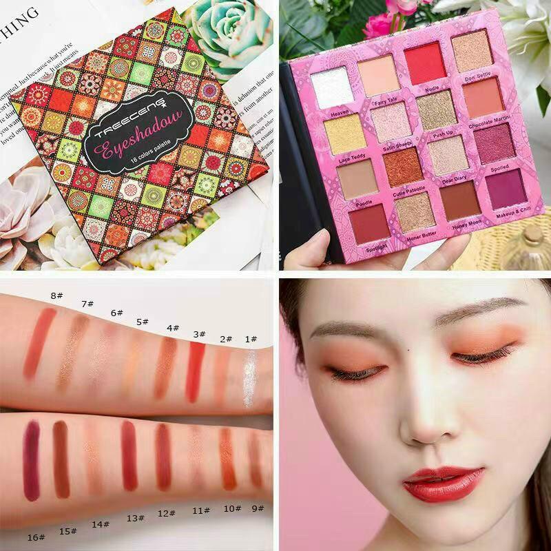 Bảng Phấn Mắt nhủ ũ mịn Eyeshadow 16 Ô