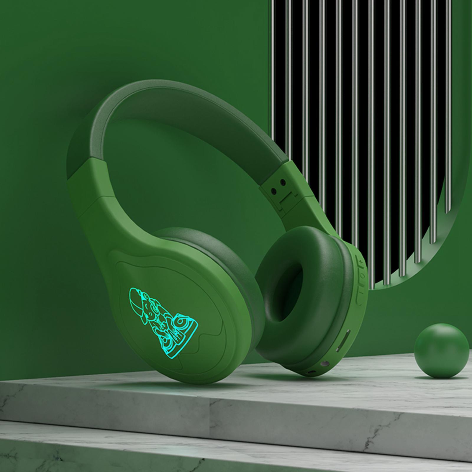 Kids Headset Noise Canceling Folding Design Headphones for Library Children