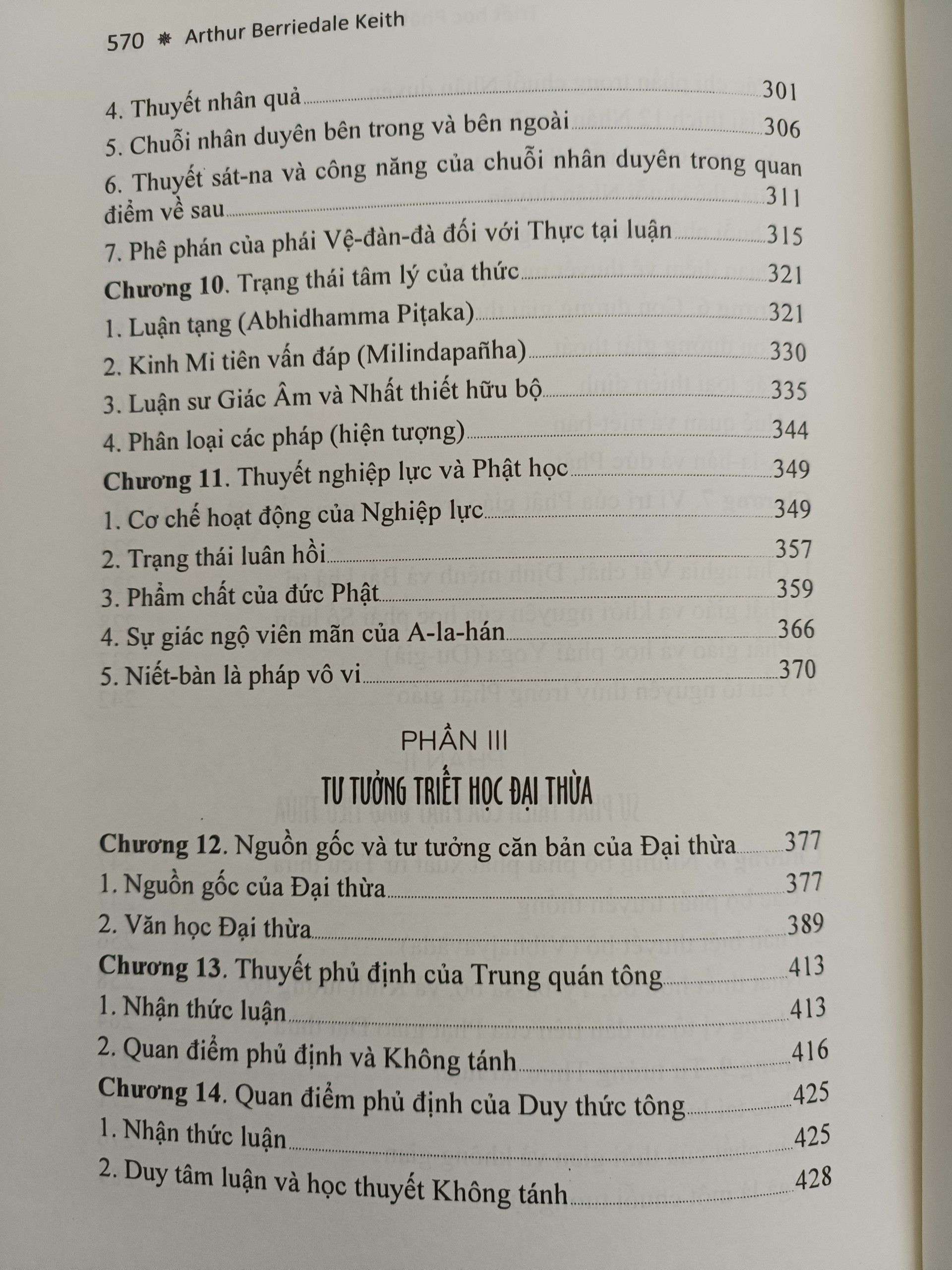 Triết học Phật giáo Ấn Độ và Tích Lan - A. Berriedale Keith