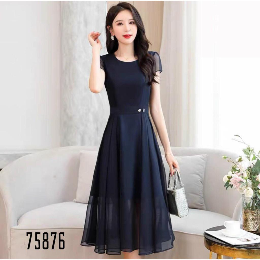 ĐẦM XÒE VOAN DỰ TIỆC DUYÊN DÁNG SANG TRỌNG