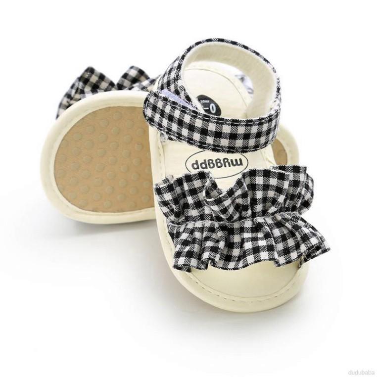 Giày sandal chống trơn dễ thương dành cho bé 0-18 tháng