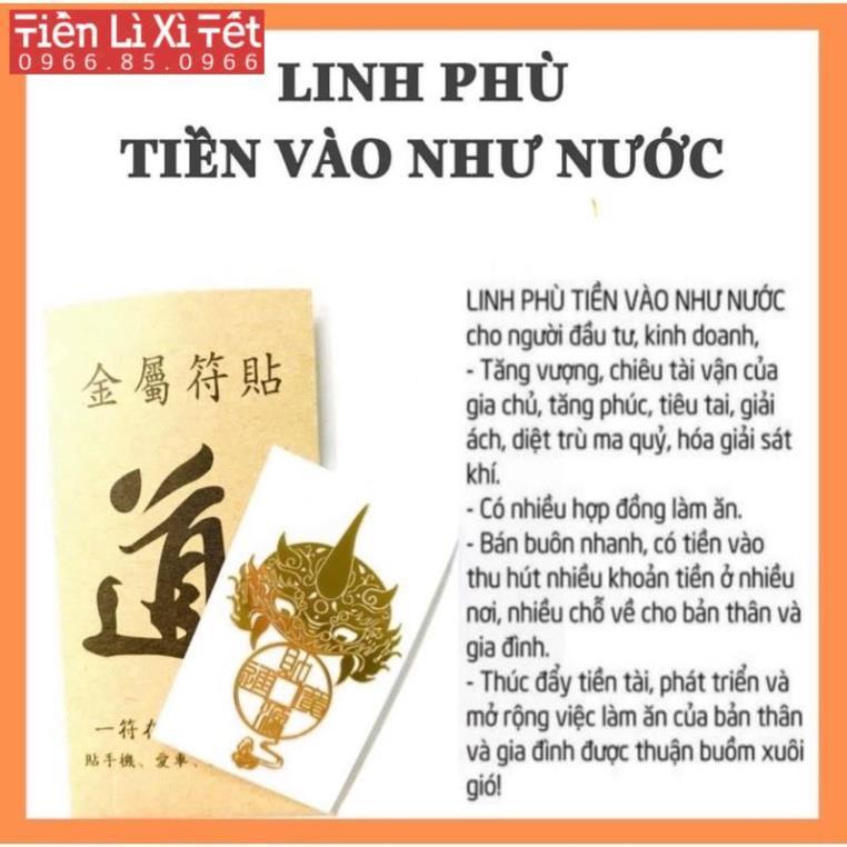 COMBO 4 PHÉP LINH PHÙ PHONG THUỶ