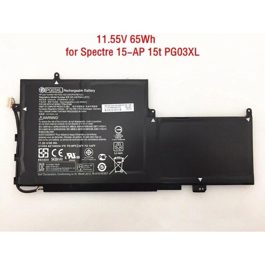 Pin Dùng Cho Laptop HP Spectre X360 15 15-AP PG03XL Battery