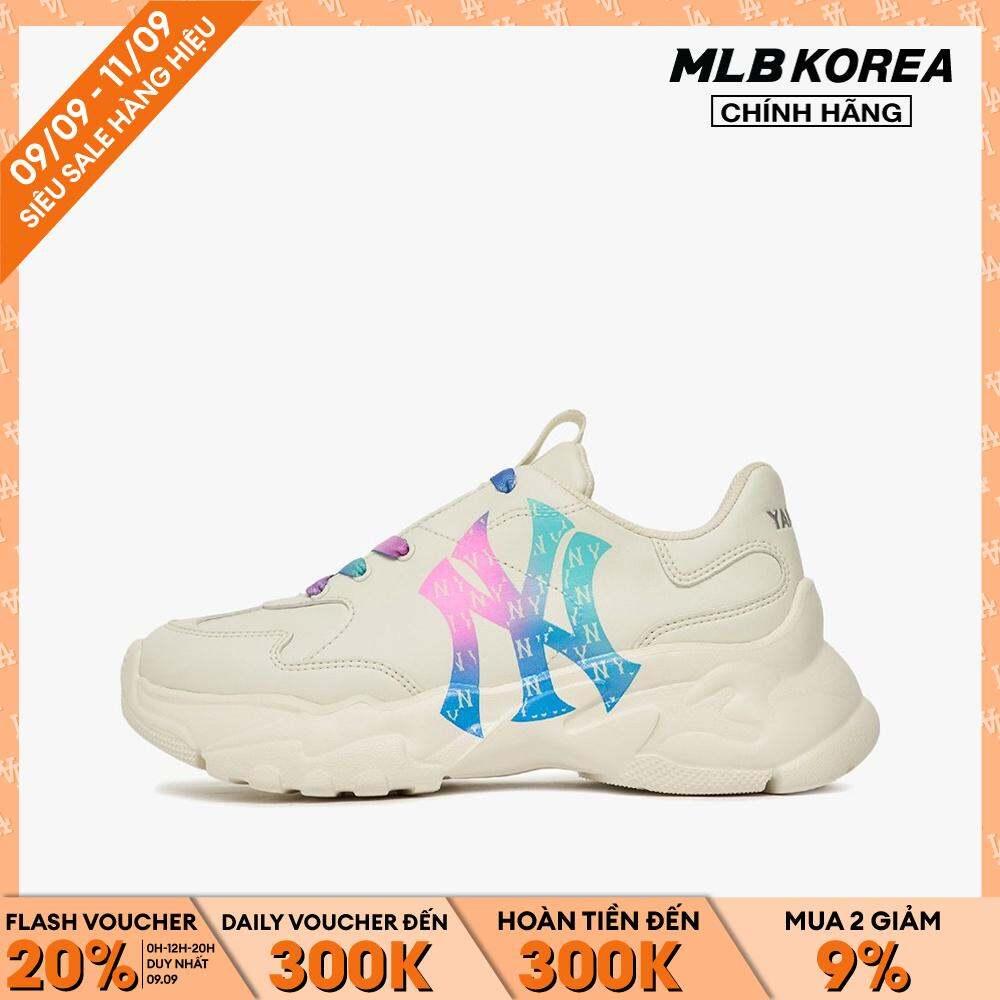 MLB - Giày sneakers unisex cổ thấp Big Ball Chunky A Gradient Classic Monogram 3ASHBOR3N
