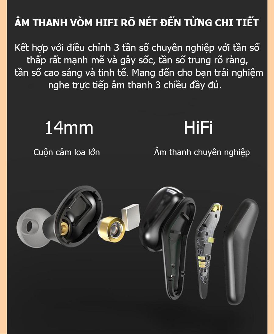 Tai nghe Bluetooth 5.0 - Khuấy động cảm xúc cùng Extra Bass