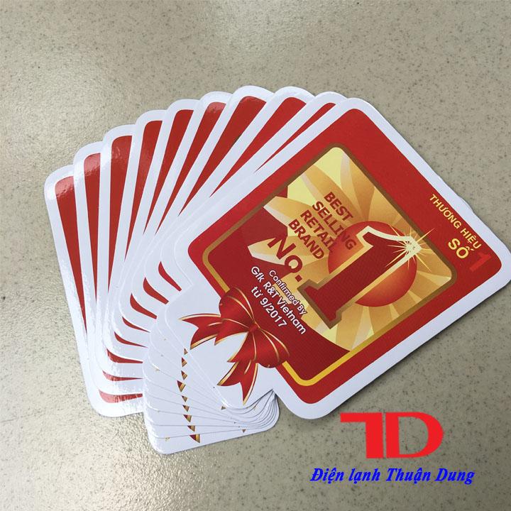 Combo 10 Tem dán trang trí thương hiệu số 1