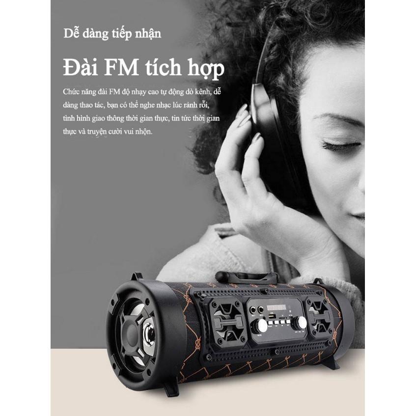 Loa siêu trầm bluetooth không dây xách tay mới
