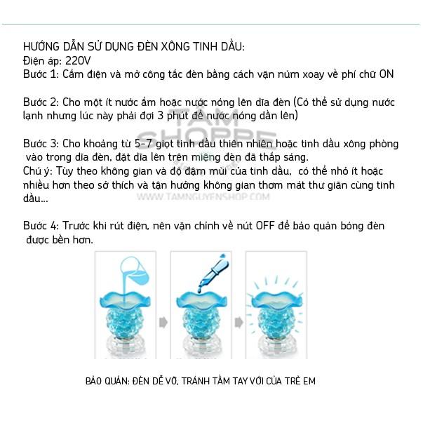 ĐÈN XÔNG TINH DẦU GỐM HOA HỒNG CAO SỐ 07