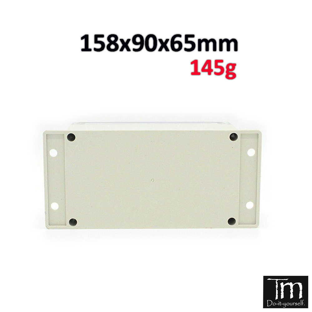 Hộp Nhựa Kỹ Thuật Chống Nước 158*90*65mm Trong Suốt Có Tai