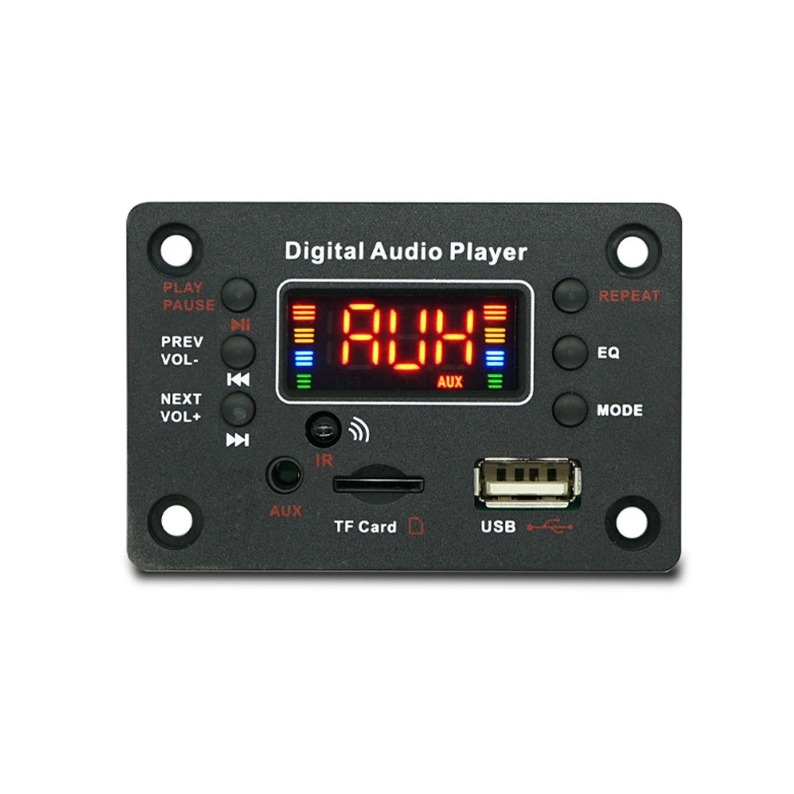 MP3 Board, Car Radio Module, MP3 WMA WAV Ape Audio Module Amplifier, Stereo Audio Receiver Video Player V5.0 Audio Board