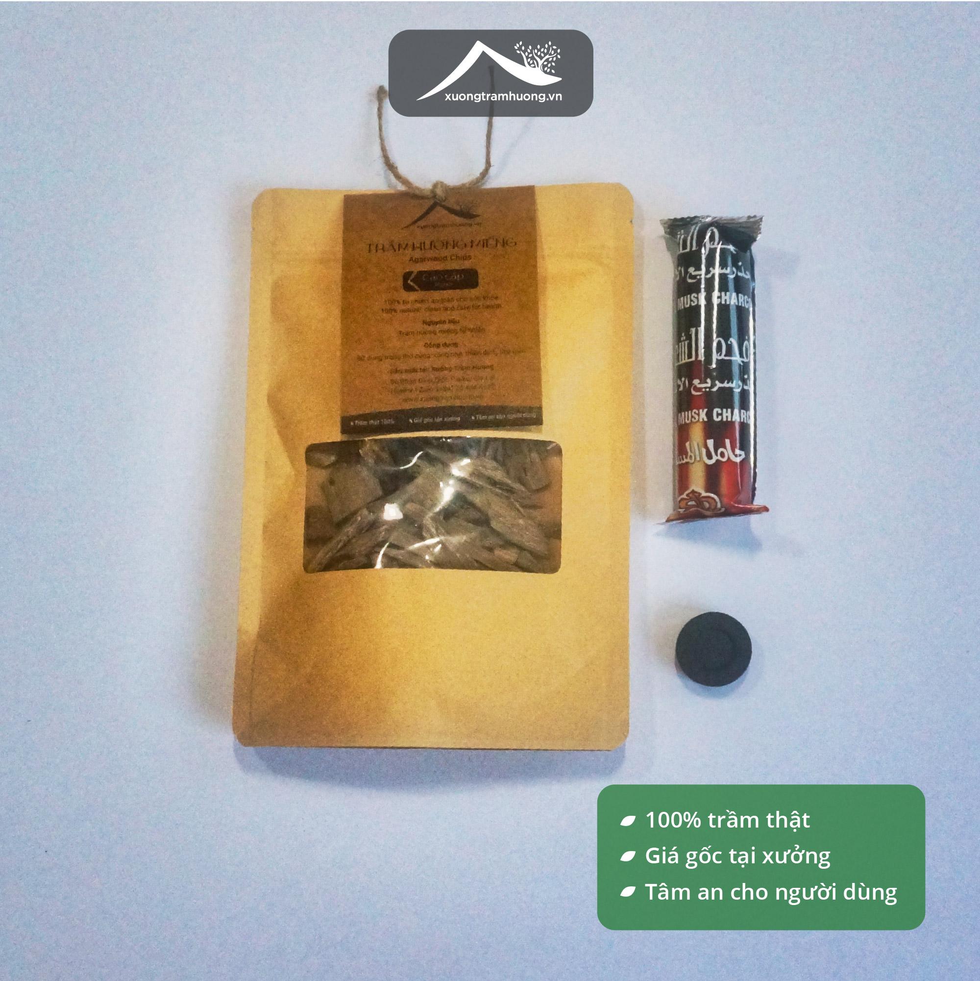 Trầm Hương miếng Sạch Cao Cấp Xưởng Trầm Hương Xông Nhà Tẩy Uế Tân Gia Khai Trương