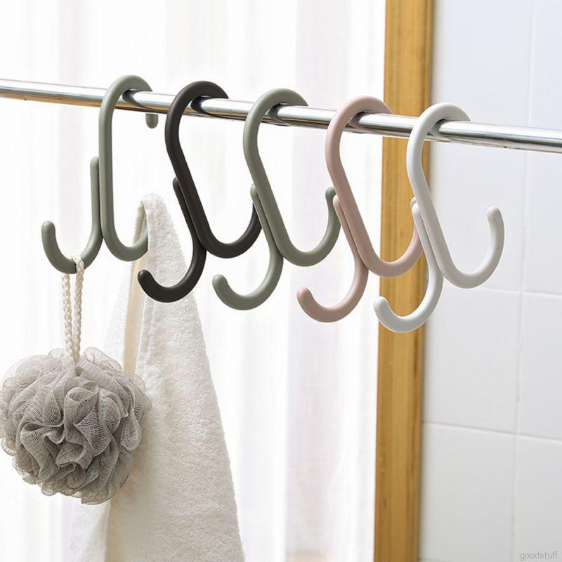 Móc Nhựa Treo Đồ Hình Chữ S Đa Năng