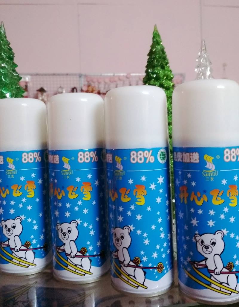 Bình Xịt Bọt Tuyết Dùng Cho Noel, Sinh Nhật, Đám Cưới