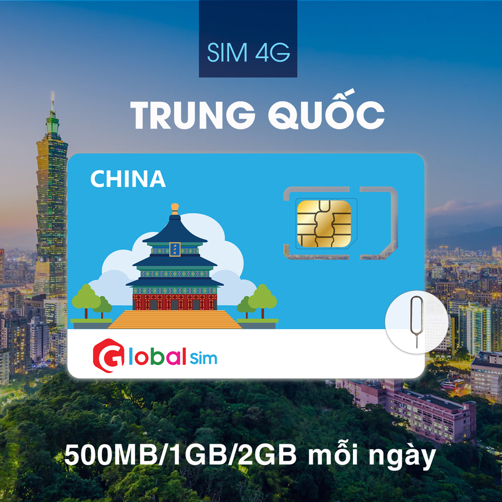 SIM TRUNG QUỐC, ĐÀI LOAN, HONG KONG &amp; MACAO