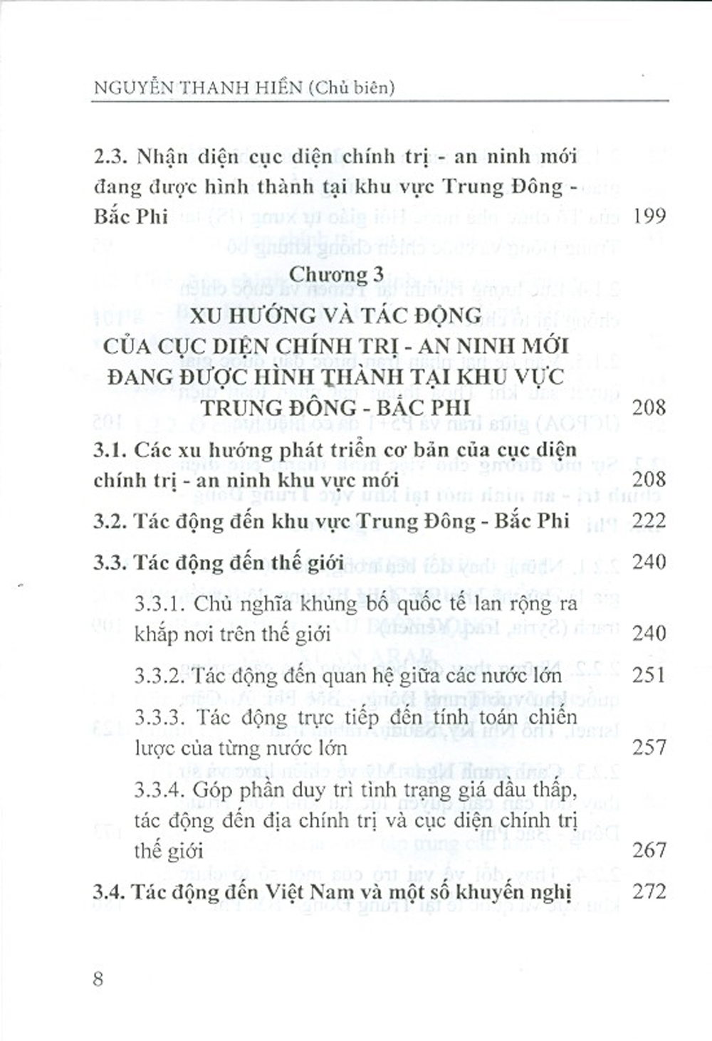 Sự Hình Thành Cục Diện Chính Trị - An Ninh Mới Tại Khu Vực Trung Đông - Bắc Phi Và Tác Động