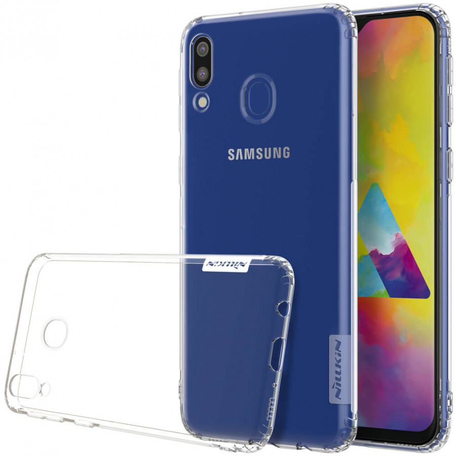 Ốp lưng silicon Nillkin cho Samsung M20-Hàng chính hãng