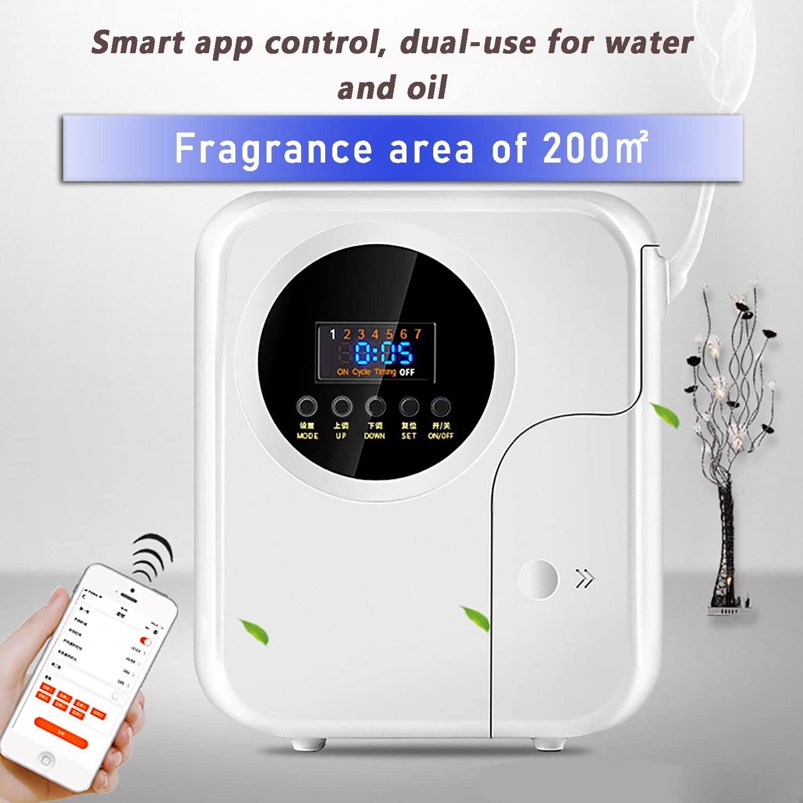 Máy khuếch tán hương thơm Remote Controlled Aroma Diffuser 200㎡