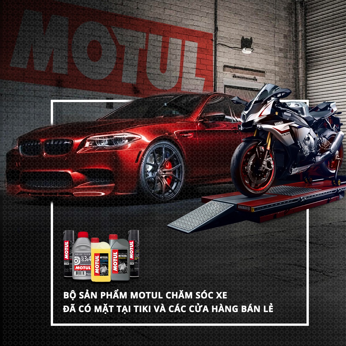 Dầu thắng / phanh MOTUL DOT 3 &amp; 4 0.5L