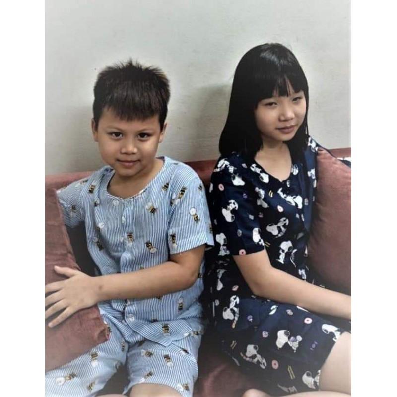 Bộ mặc nhà lụa sống