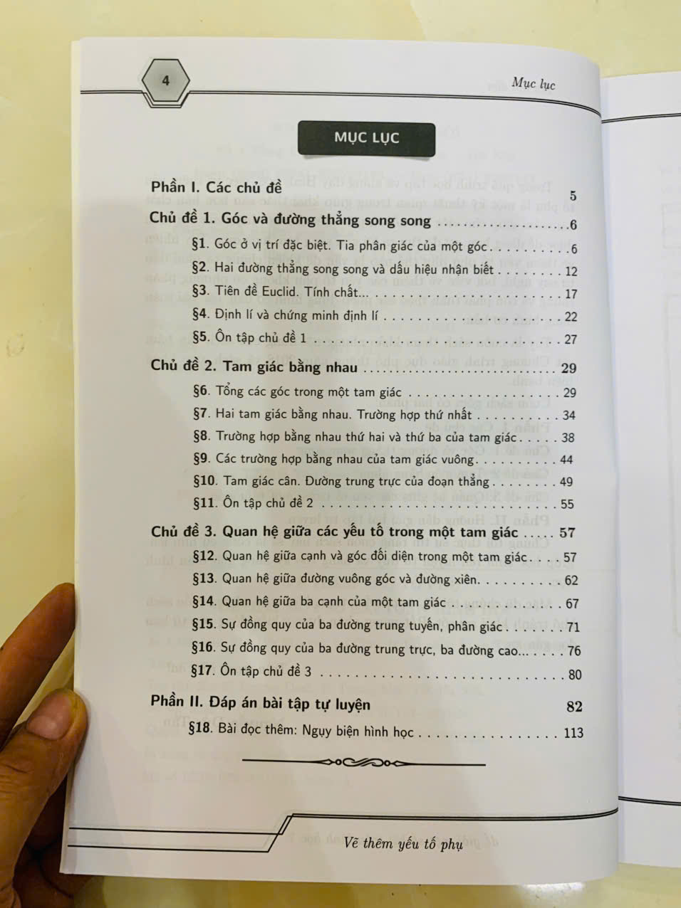 Sách - Vẽ thêm yếu tố phụ để giải một số bài toán Hình học 7