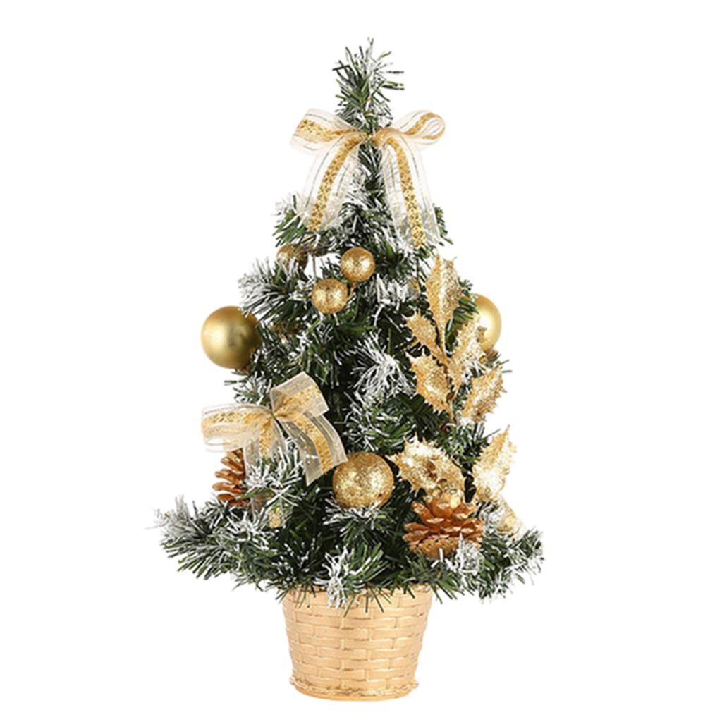 Adorable Christmas Tree with Baubles Home Decoration Ornaments Gift