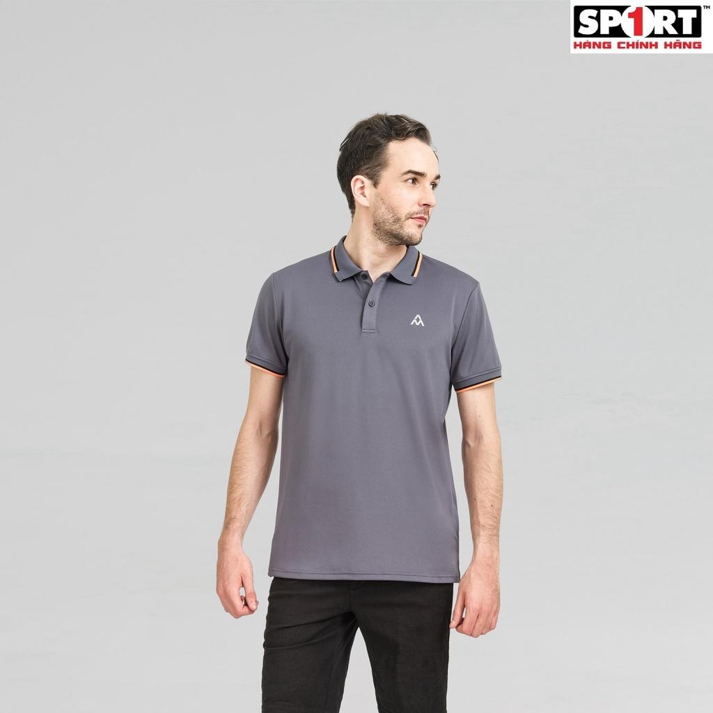 Áo Polo nam ngắn tay AM P048 có cổ, chống Tia UV, kháng khuẩn, thoáng khí, không bai xù Sport1