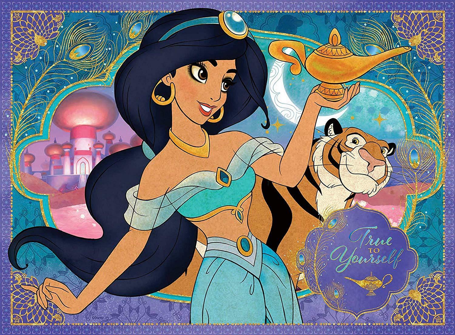 Bộ xếp hình puzzle Ravensburger DPR RV104093: Disney Princ.-Jasmine 100 mảnh