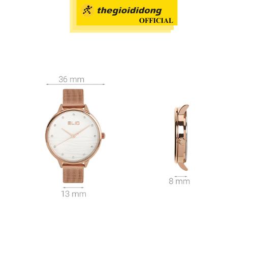 Đồng hồ ELIO 36 mm Nữ ES049-01 - Hàng Chính Hãng