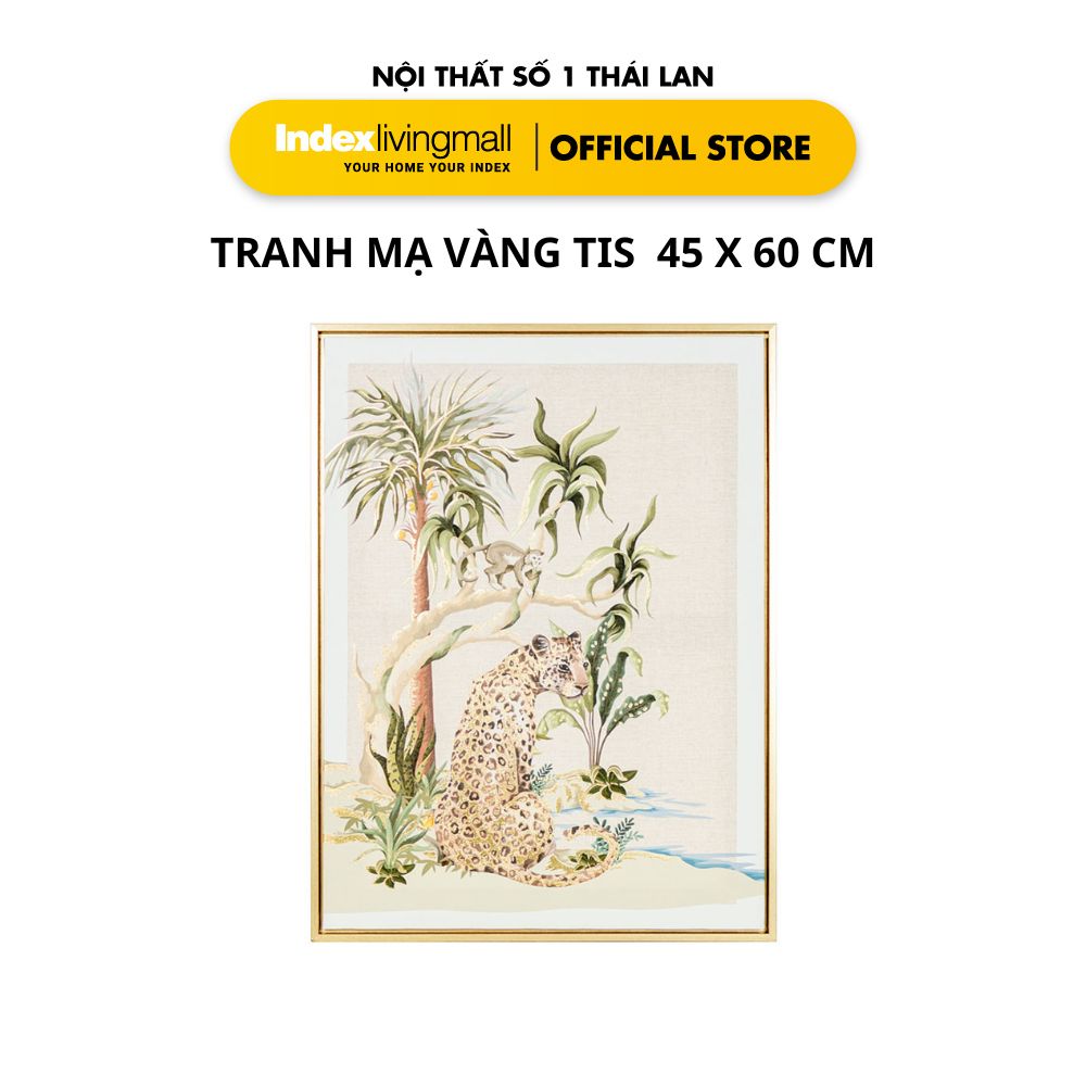 Tranh Có Khung Mạ Vàng TER/TIS Kích Thước 45 x 60 CM | Index Living Mall | Nội Thất Nhập Khẩu Thái Lan - Phân Phối Độc Quyền Tại Việt Nam