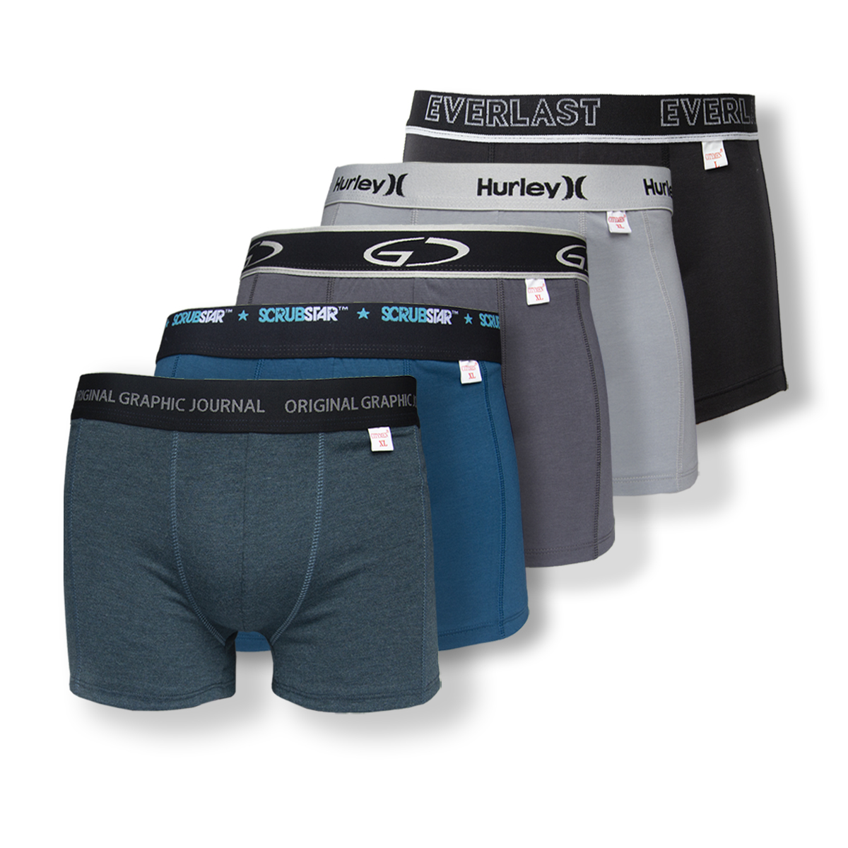 Quần lót nam boxer CITYMEN nhiều lưng vải cotton co dãn 4 chiều sịp đùi nam cao cấp - Giao màu ngẫu nhiên