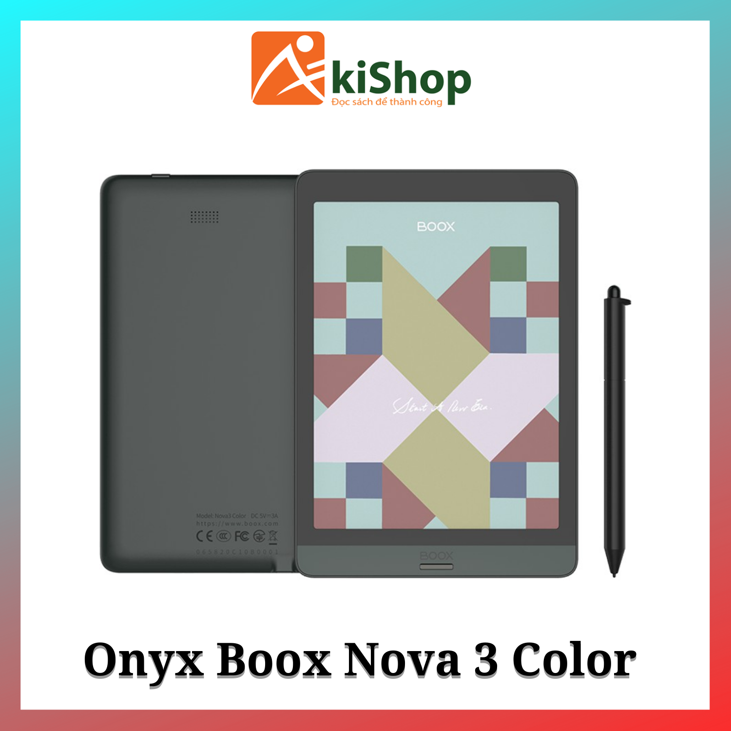 Máy đọc sách Onyx Boox Nova 3 Color - Hàng Chính Hãng