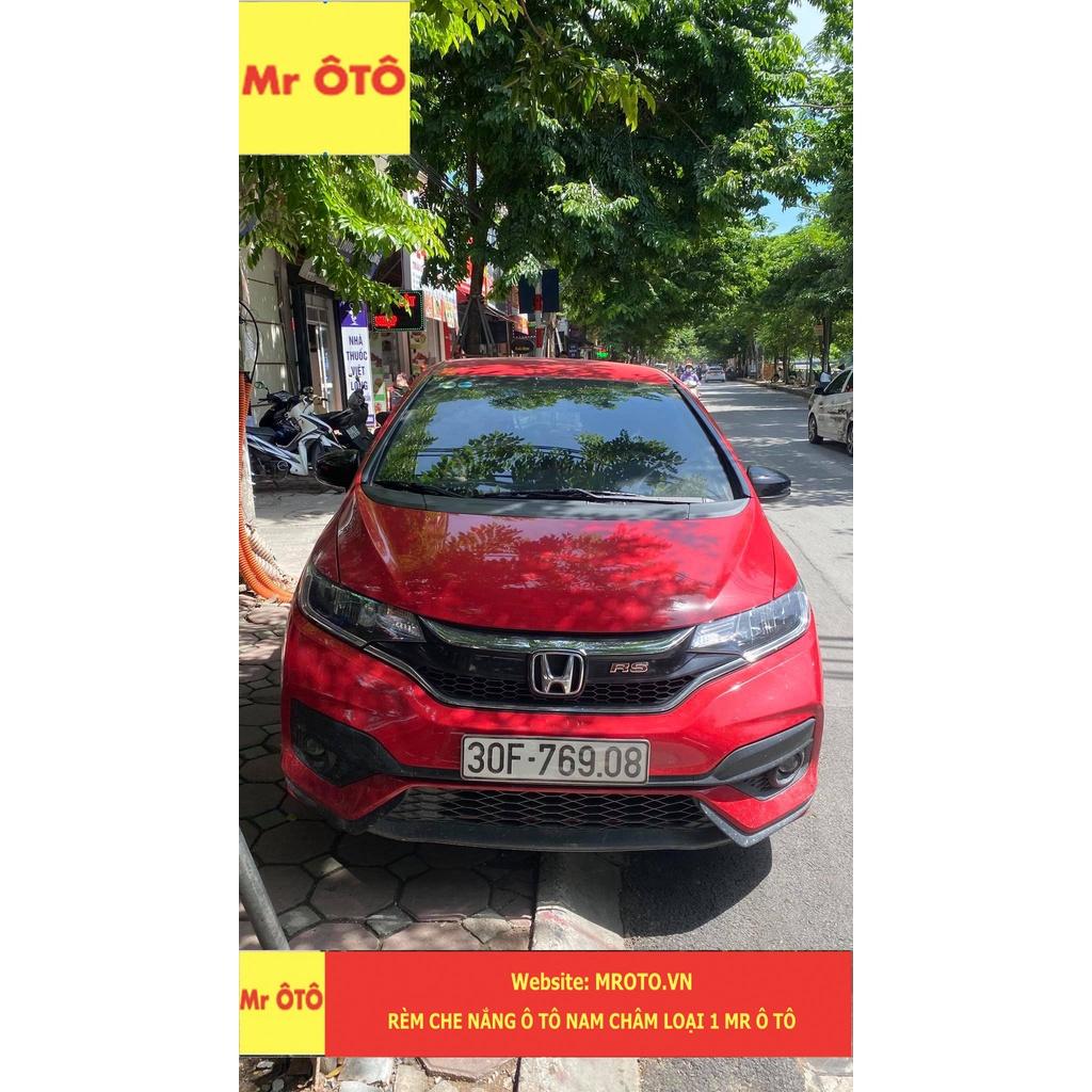 Rèm Che Nắng Xe Honda Jazz Hàng Loại 1. Cam Kết Vải Dày Dặn, Chuẩn Khít Theo Xe