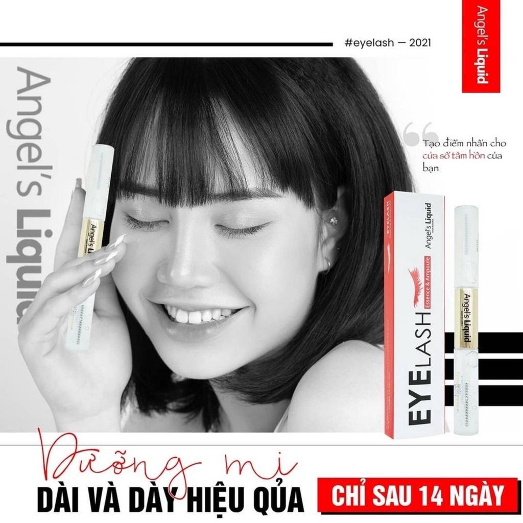 Mascara Angel Liquid - Tinh Chất Dưỡng Mi Dày Và Dài 2 Bước Eyelash Essence 5ml &amp; Ampoule 5ml