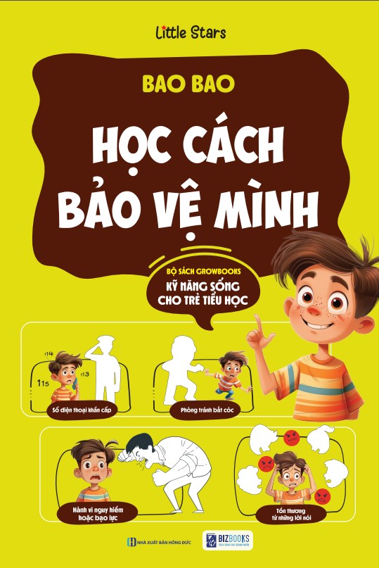 Bộ sách Growbooks kỹ năng sống dành cho trẻ Tiểu học