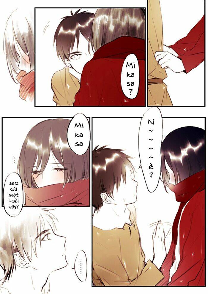 đại chiến titan - doujinshi về eremika chapter 2 3