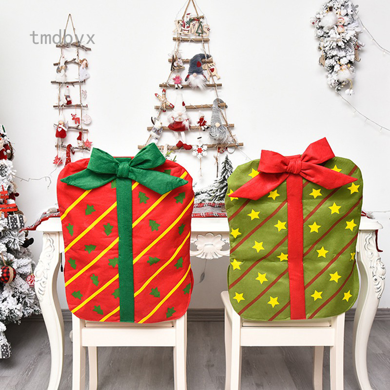 Bọc Lưng Ghế Phong Cách Giáng Sinh