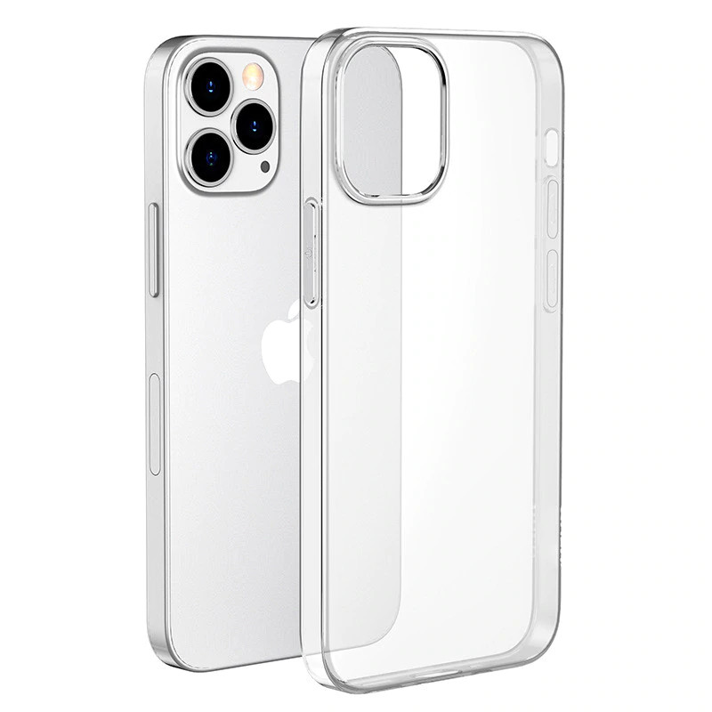 Ốp lưng cho iPhone 12 Pro / iPhone 12 6.1 inch chống sốc siêu mỏng 1mm Hiệu Memumi Glitter Độ trong tuyệt đối, chống trầy xước, chống ố vàng, tản nhiệt tốt - Hàng nhập khẩu