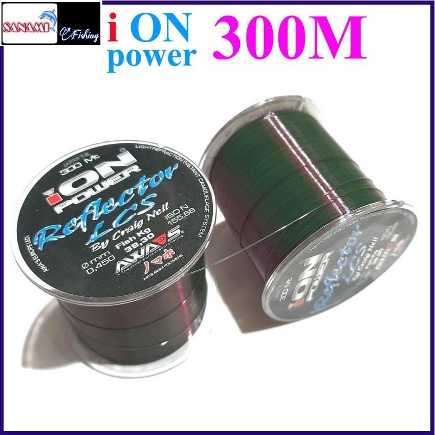 Cước Câu Cá Cao Cấp Ion Power Reflector LCS 300m  - Sanami Fishing