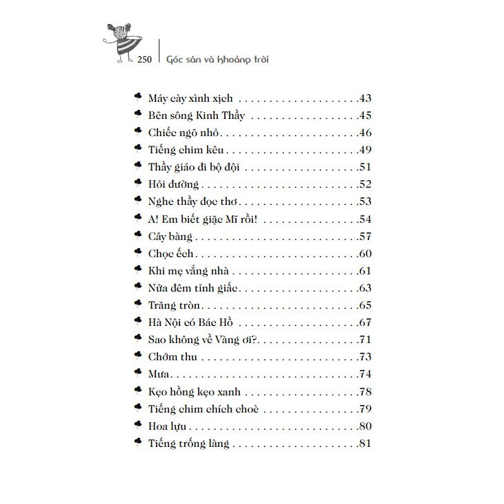 Sách - Góc sân và khoảng trời (khổ nhỏ)