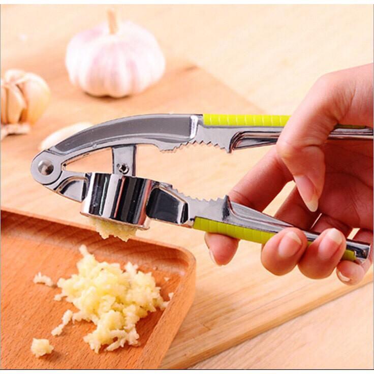 Dụng cụ Dập tỏi , Nghiền tỏi , Ép tỏi, Hạt Óc Chó bằng inox - DG0319