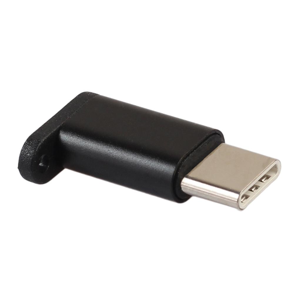 USB Type C Adapter , Aluminum USB C Male to Micro USB Female Convert Connector with Keychain Hole for Samsung Galaxy S8 New Macbook Pixel XL Nexus 5X 6P Nintendo Switch