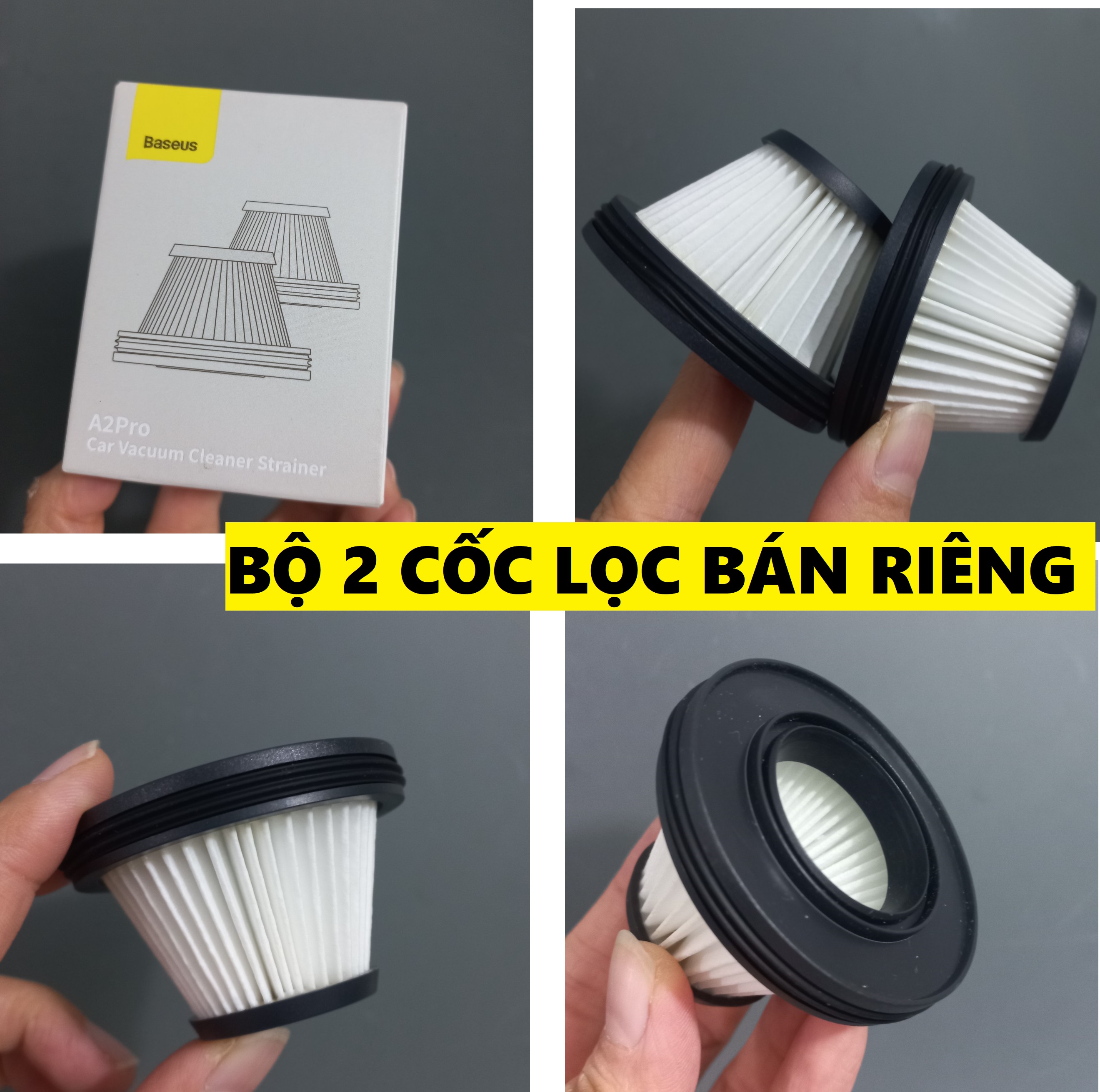 Máy hút bụi mini pin sạc dạng cầm tay 2 chế độ hút thổi Baseus A2 Pro Car Vacuum Cleaner A2Pro _ hàng chính hãng
