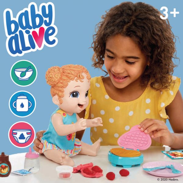 Đồ Chơi Bé Lisa tập làm bữa sáng BABY ALIVE E8974